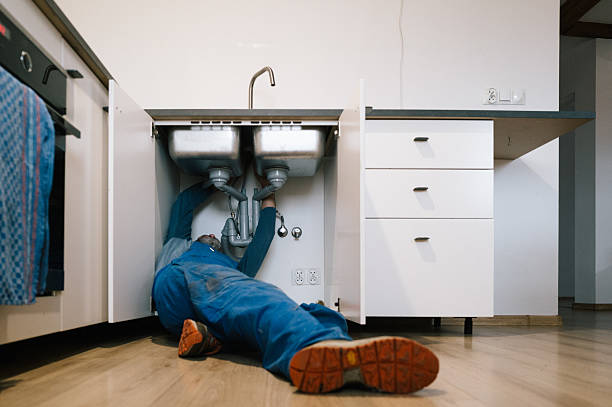 Professional Drain Cleaning technician working in Martinsburg, OH